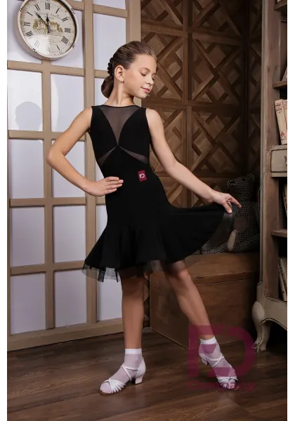 Latin Skirt 38 K Black