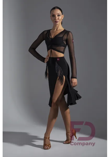 dance skirt - Latin Skirt 37- FD - Company dance skirt - Latin Skirt 37