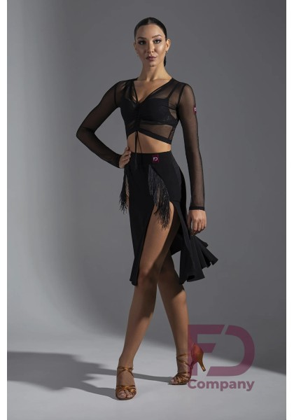 dance skirt - Latin Skirt 37- FD - Company dance skirt - Latin Skirt 37