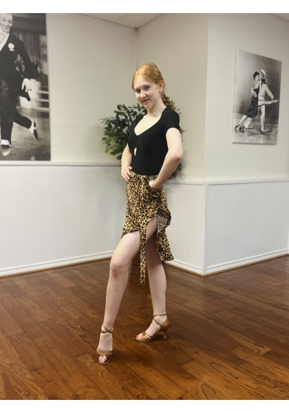 dance skirt - Latin Skirt 45 Leo