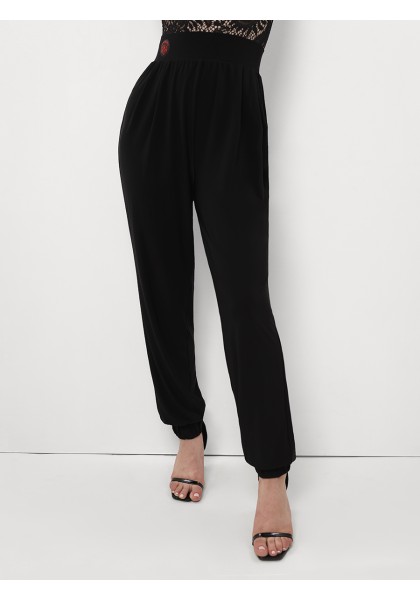 dance skirt - Latin Pants - 03 Black