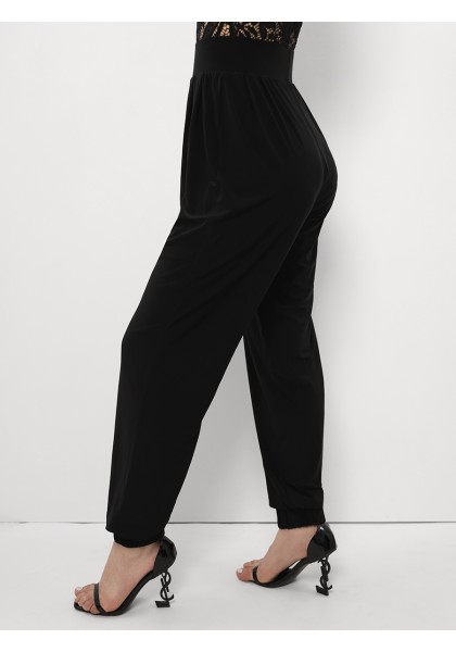 dance skirt - Latin Pants - 03 Black