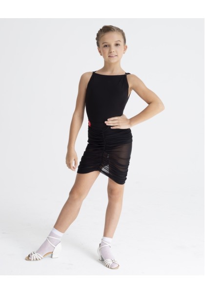 Latin Skirt 06 K Black