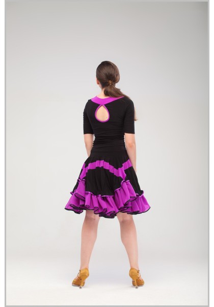 dance skirt - Girls Latin Skirt 02