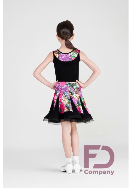 dance skirt - Girls Latin Skirt 13
