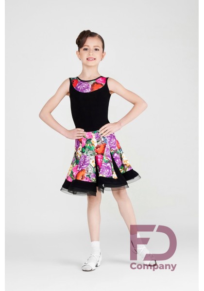 dance skirt - Girls Latin Skirt 13