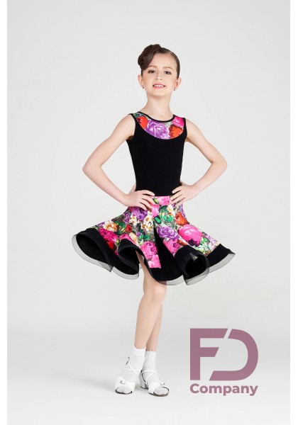 dance skirt - Girls Latin Skirt 13